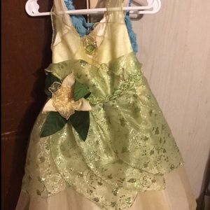 Some dresses including Disney princess dresses